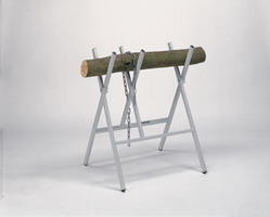 cavalletto per legna in metallo