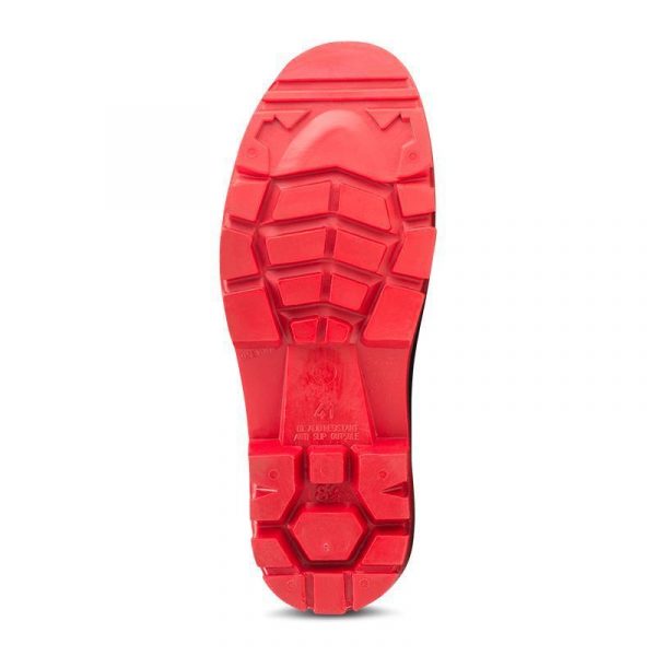 STIVALI ANTINFORTUNISTICI COFRA TYPHOON BLUE/RED NITRILE S5-9482