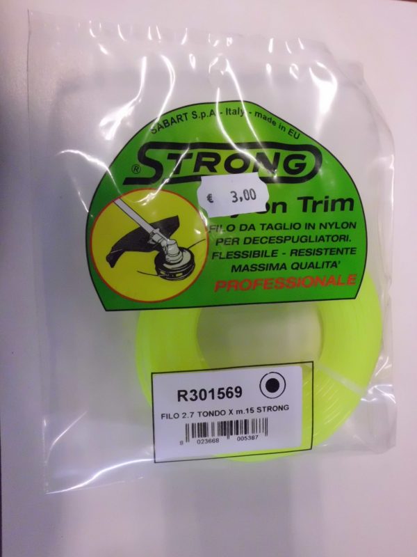 FILO NYLON STRONG TONDO E QUADRATO PER DECESPUGLIATORE IN BUSTA-6702