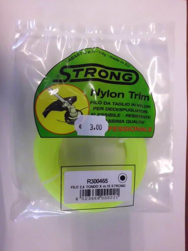 FILO NYLON STRONG TONDO E QUADRATO PER DECESPUGLIATORE IN BUSTA-6703