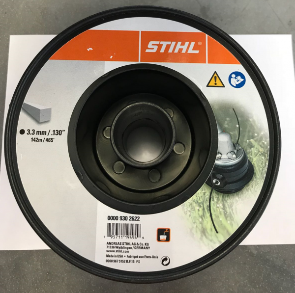 BOBINA FILO STIHL PER DECESPUGLIATORE Ø 3,3 QUADRATO-9377