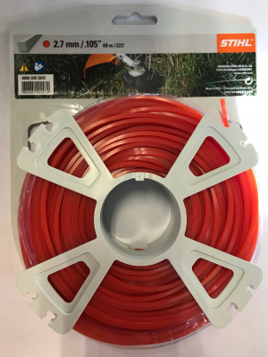 FILO STIHL PER DECESPUGLIATORE Ø 2,7 QUADRATO-0