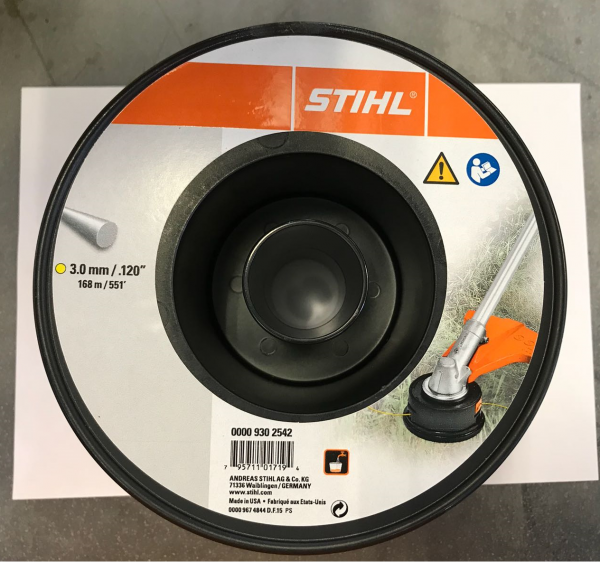 BOBINA FILO STIHL PER DECESPUGLIATORE Ø 3 TONDO-9373