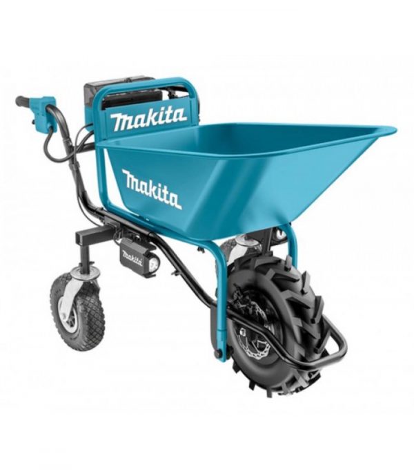 CARRIOLA A BATTERIA MAKITA DCU180Z CON VASCA + 2 BATTERIE E CARICABATTERIE COMPRESI-9455
