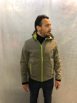 GIACCA FLOYD I0420G GRIGIO/GIALLO-0