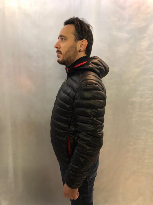 GIUBBINO SOCIM I0360N NERO/ROSSO-10145