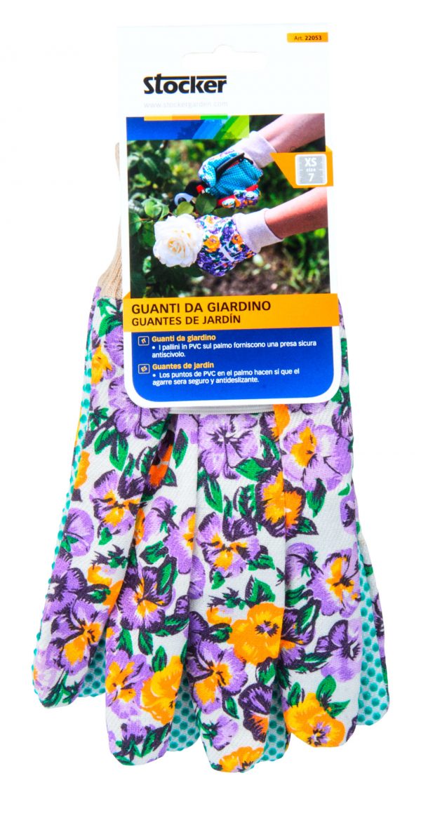 GUANTI CON FIORI