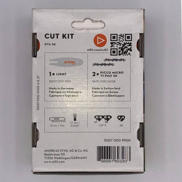 Cut Kit per Stihl GTA 26 - alliastore